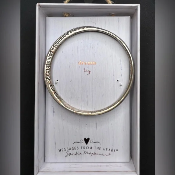 3 bracelets/ charms Sandra Magsamen - dream big - Picture 5 of 11